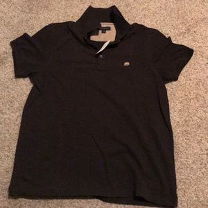 Brown collared shirt